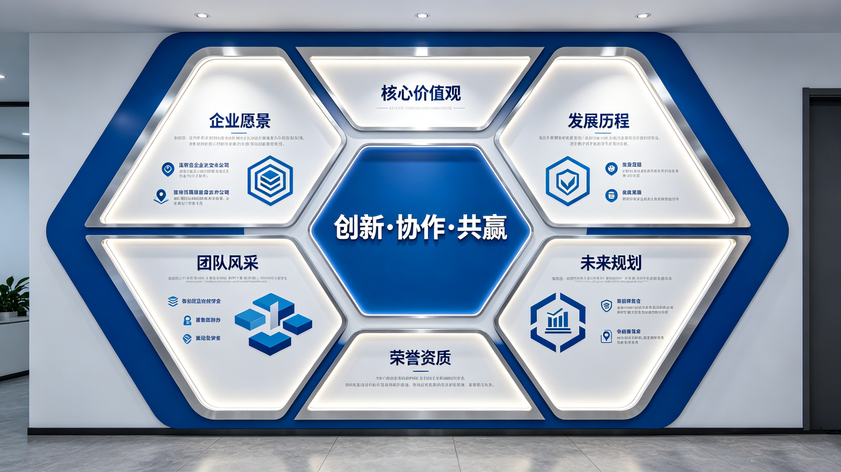  茶陵企业文化墙六边形避坑指南（新手常犯5个错误）